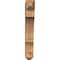 Ekena Millwork Balboa Craftsman Rough Sawn Bracket, Western Red Cedar, 6"W x 30"D x 42"H BKT06X30X42BOA04RWR - alternate 2